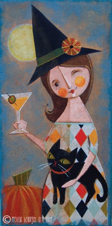"Halloween with a Wink" 2014
6"x12" "Halloween with a Wink" 2014
6"x12"
